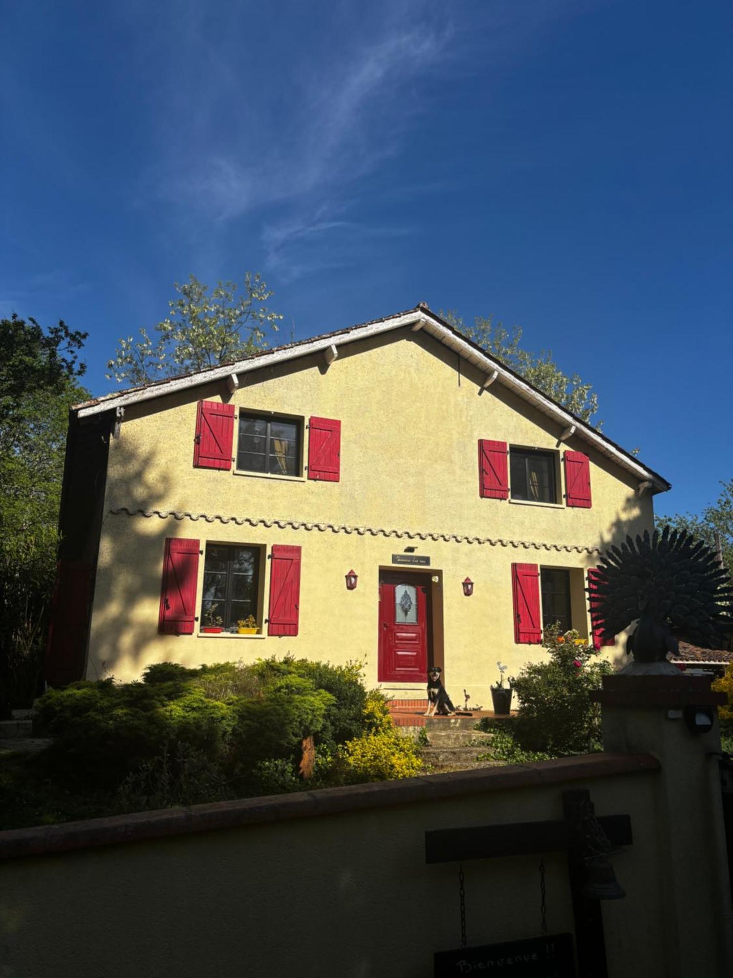 Bed and Breakfast Domaine Pierrot Laujuzan Exterior foto